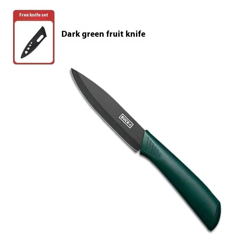 Black Steel Household Tools Kitchen Knife