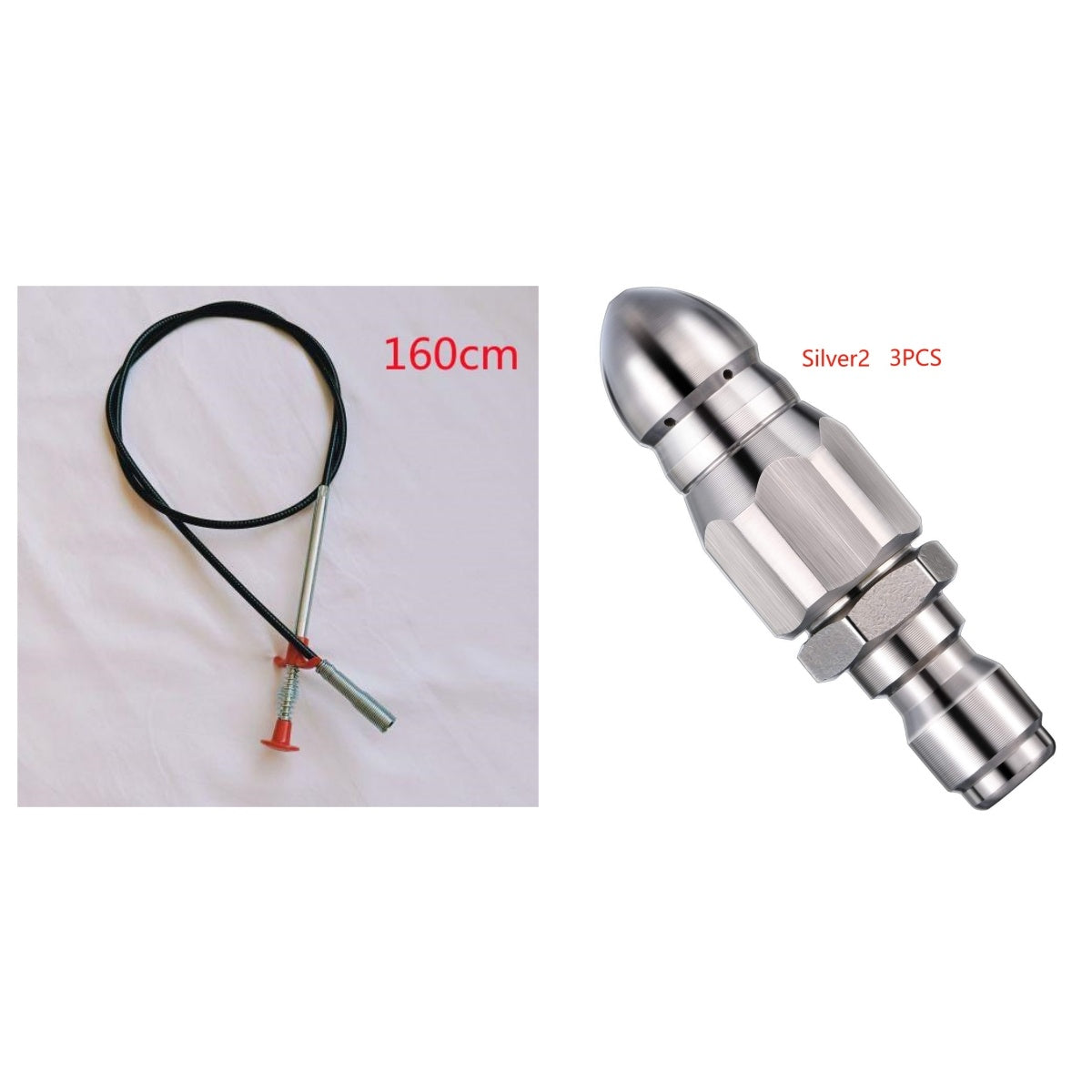 60CM Sewer Dredger Spring Pipe Dredging Tool Household Hair Cleaner