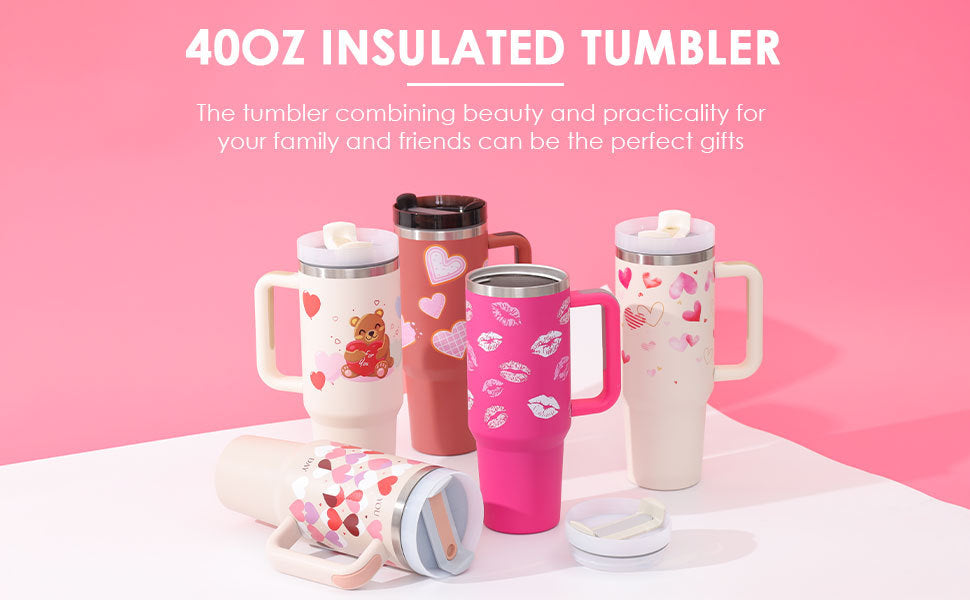 Tumbler With Handumbler With Lid Tapered Mug Gifts