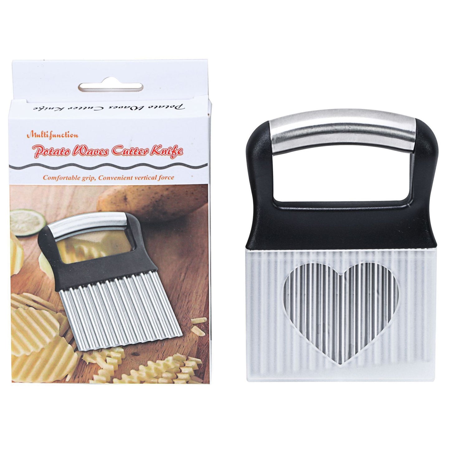 Stainless Steel Potato Wave Knife Kitchen Tools