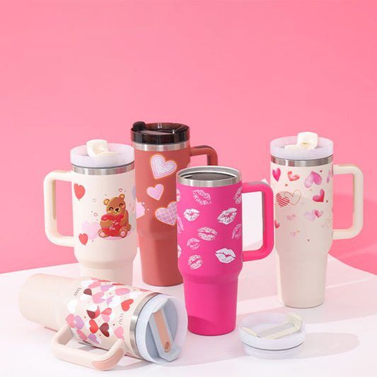 Tumbler With Handumbler With Lid Tapered Mug Gifts
